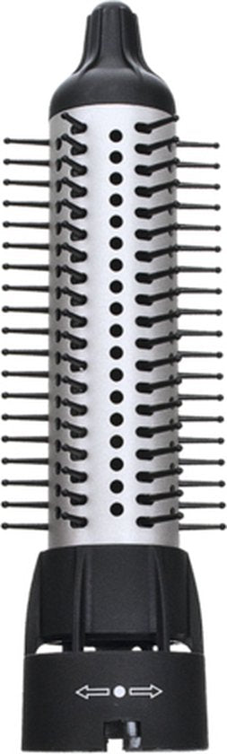Ermila HotStyler Straightening krulborstel Warm Zwart, Zilver 1100 W 2,8 m