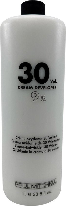 Paul Mitchell Cream Developer 30 Volume 1 Litre