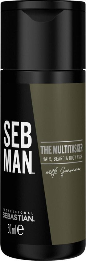 SEB MAN - THE MULTITASKER 3 in 1 - Hair, Beard & Body Wash 50 ml