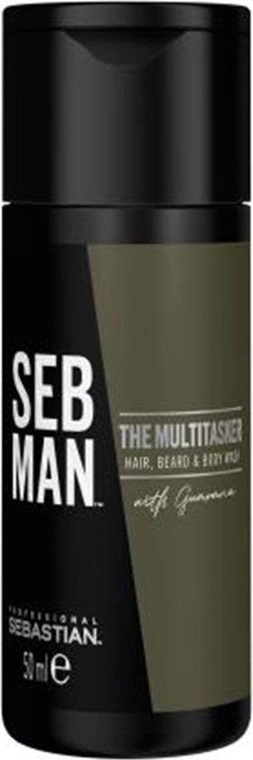 SEB MAN - THE MULTITASKER 3 in 1 - Hair, Beard & Body Wash 50 ml