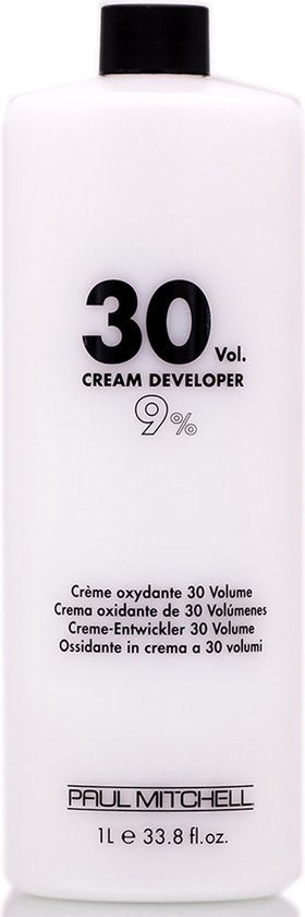 Paul Mitchell Cream Developer 30 Volume 1 Litre