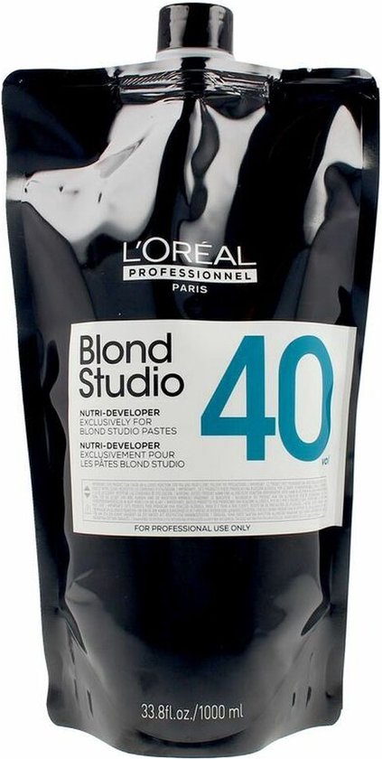 L’Oréal Professionnel - Blond Studio - Oxydant Platinum 40 Vol - Oxydanten voor alle haartypes - 1000 ml