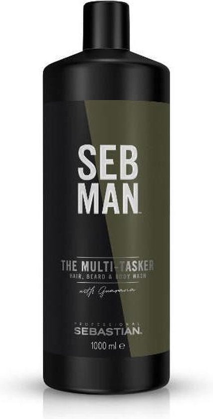 SEB MAN - THE MULTITASKER 3 in 1 - Hair, Beard & Body Wash 50 ml