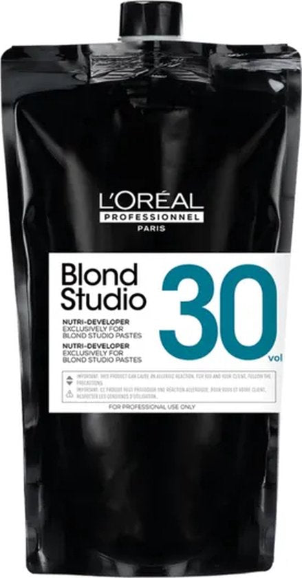 L’Oréal Professionnel - Blond Studio - Oxydant Platinum 40 Vol - Oxydanten voor alle haartypes - 1000 ml