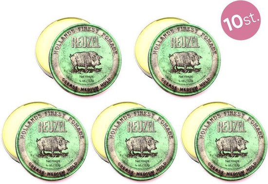 10X Reuzel Green Pomade Grease 113gr