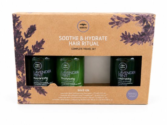 Paul Mitchell COMPLETE TRAVEL SET - SOOTHE & HYDRATE HAIR RITUAL