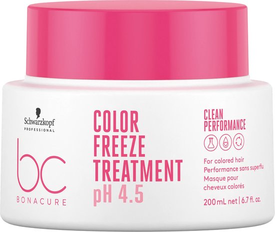 Schwarzkopf BC Bonacure pH 4.5 Color Freeze Treatment haarmasker - 200 ml