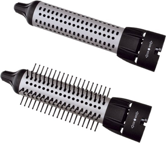 Ermila HotStyler Straightening krulborstel Warm Zwart, Zilver 1100 W 2,8 m