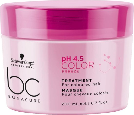 Schwarzkopf BC Bonacure pH 4.5 Color Freeze Treatment haarmasker - 200 ml