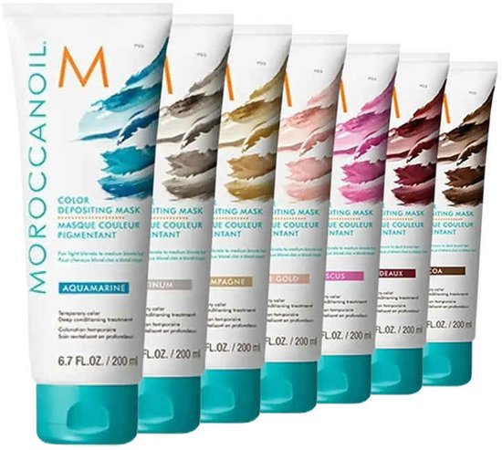 Moroccanoil Color Depositing Mask Coral - Haarmasker - 200ml