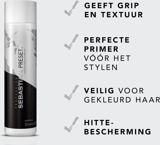 Sebastian Professional - Preset Texture Building Conditioner - Conditioner For Hair Texture