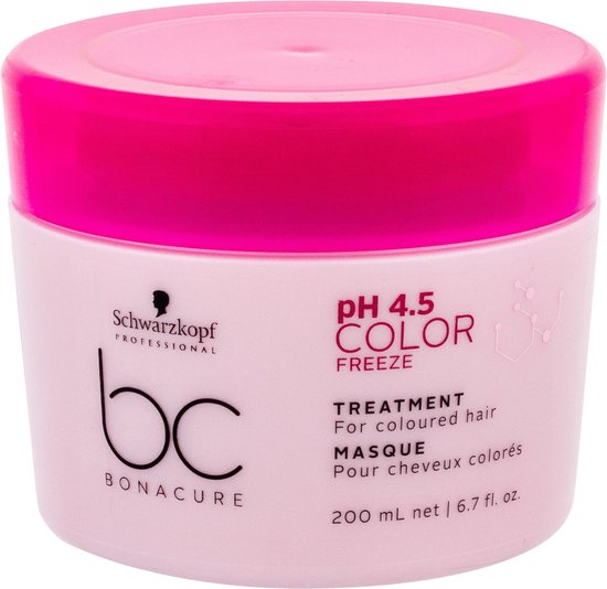 Schwarzkopf BC Bonacure pH 4.5 Color Freeze Treatment haarmasker - 200 ml
