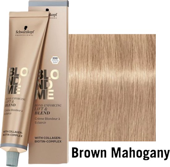 Schwarzkopf Haarverf Blond Me Bond Enforcing Lift & Blend Brown Mahogany