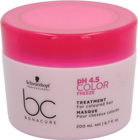 Schwarzkopf BC Bonacure pH 4.5 Color Freeze Treatment haarmasker - 200 ml