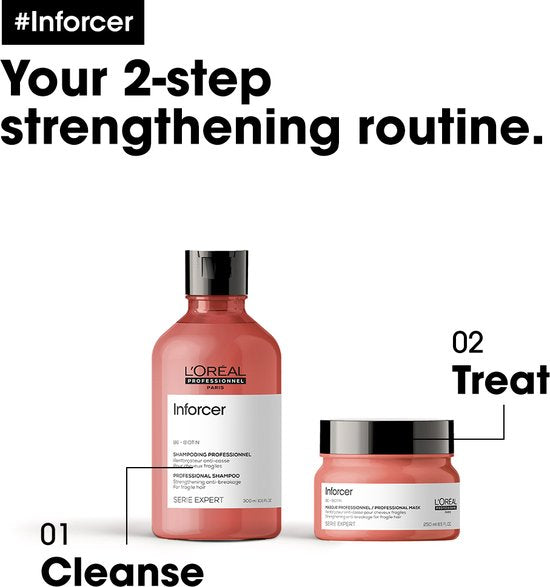 L'Oréal Professionnel Inforcer Masker – Voor zwak en breekbaar haar – Serie Expert – 250 ml