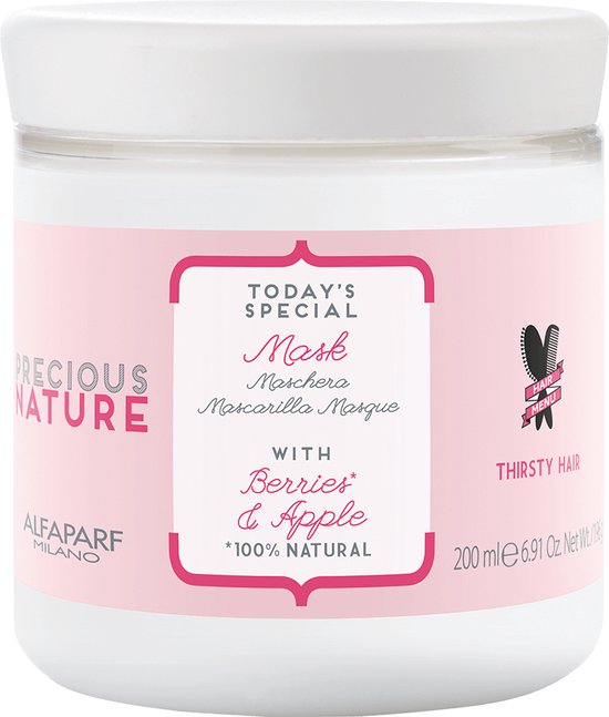 Haarmasker Precious Nature Alfaparf Milano Droog haar (200 ml)