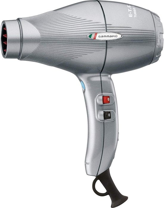 Professionele haardroger Gammapiu Zilver- grijs -ETC Light - Ultralicht
