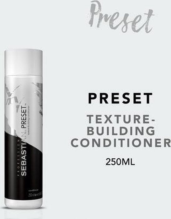 Sebastian Professional - Preset Texture Building Conditioner - Conditioner For Hair Texture