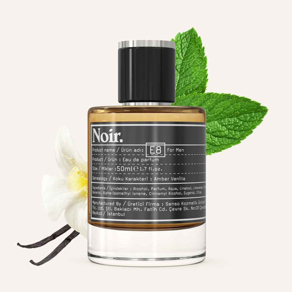 Noir E8 — Geïnspireerd op Love, Don’t Be Shy (Unisex/Heren)