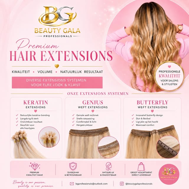 Premium hair extensions